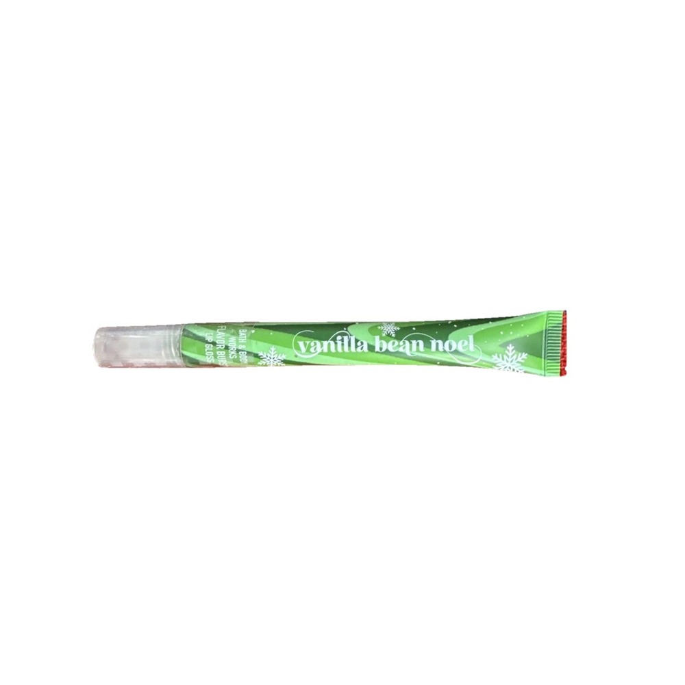 Bath & Body Works Lip Gloss‎ Vanilla Bean Noel 0.34 Fl oz New Sealed
